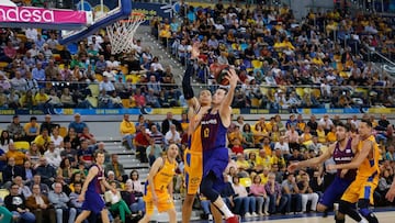 Heurtel, durante el partido