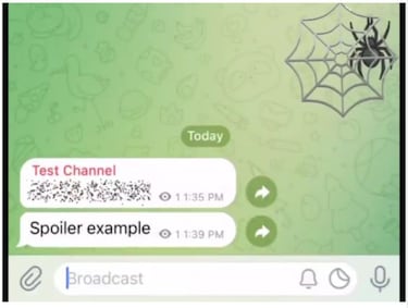 Telegram evitará spoilers con su nueva función de texto