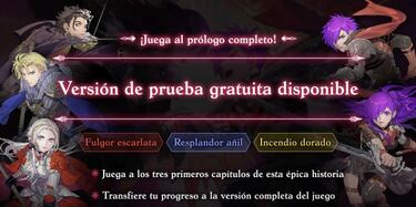 Descarga gratis la demo de Fire Emblem Warriors: Three Hopes, ya disponible en Nintendo Switch