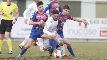 Momento del Gimnástica Segoviana-Castilla.
