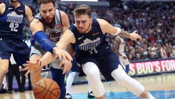 32+8+8 de Doncic, s¨®lo a la altura de LeBron y Durant, para ganar a los Pistons de Blake Griffin (35+7)