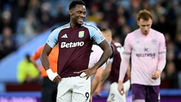 Flekken impide que Jhon Durán vuelva al gol en Inglaterra