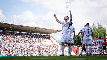 Partido entre Albacete-Valladolid disputado el 21/09/2025 en el Carlos Belmonte.