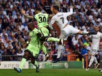 Cristiano Ronaldo y Otamendi.