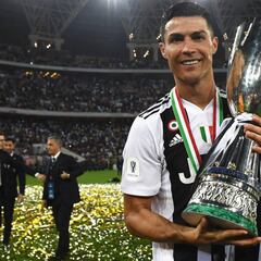 Cristiano da el primer título a la Juventus: la Supercopa de Italia
