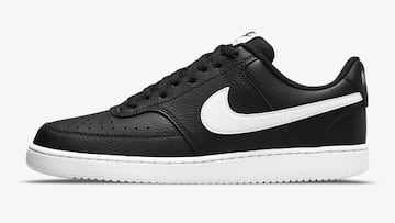 Zapatillas Nike Court Vision Low Next Nature negras para hombre