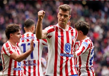 El gol cambia de dueño en el Atleti