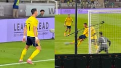 La jugada de Al Nassr previo al golazo de Cristiano que rompe las redes