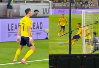 La jugada de Al Nassr previo al golazo de Cristiano que rompe las redes