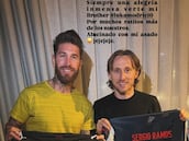 Reencuentro Ramos-Modric