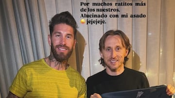 Reencuentro Ramos-Modric