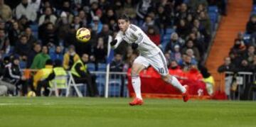 James marcó en el minuto 11 el 1-0 del partido.