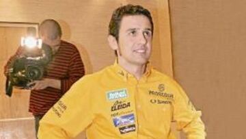 Isidre Esteve en su silla de ruedas