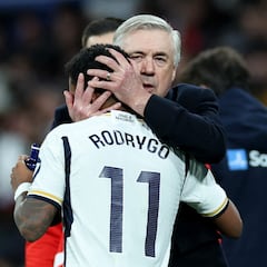 Ancelotti salva a Rodrygo