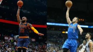 LeBron y Barea, jugadores de la semana.