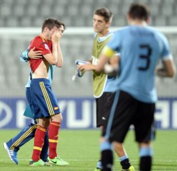 Uruguay España Sub-20 tristezas