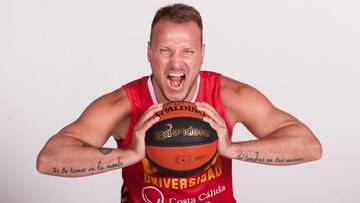 Rafa Luz, con el Murcia