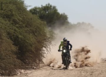 El español Juan Pedrero García durante la segunda etapa entre Resistencia y San Miguel de Tucumán.