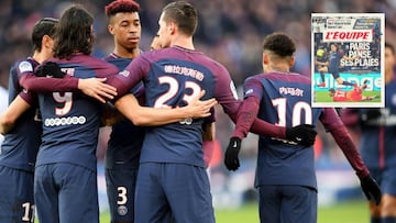 "El PSG reacciona" y la plantilla cree en la remontada en París