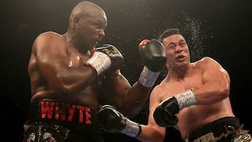 Cr&oacute;nica del combate entre Dillian Whyte y Joseph Parker en Londres.