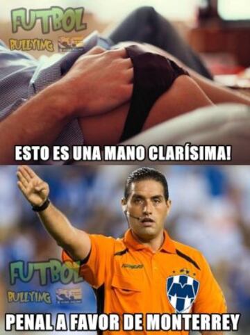 Rayados derrotó al América pero el árbitro se llevó los memes