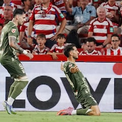 El Leganés respira y coloca al Granada colista