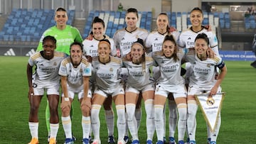 15/11/23 FUTBOL FEMENINO
PARTIDO CHAMPIONS LEAGUE
REAL MADRID vs CHELSEA
ONCE FORMACION