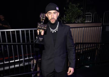 Bad Bunny gan¨® el premio a Mejor Artista entre otros muchos m¨¢s.
