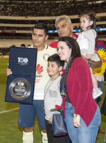 Así fue el homenaje a los volantes del Club América