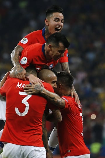 ¡A semifinales! Chile vence y celebra en la Copa América