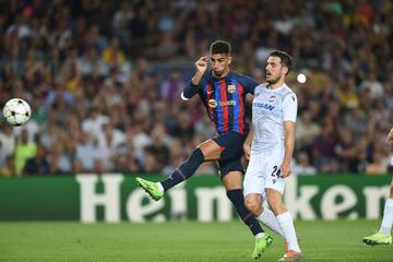 5-1. Ferran Torres marca el quinto gol.