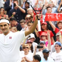 Federer acelera: 26 sets seguidos sin perder en Wimbledon