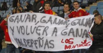 Homenaje a Luis Aragonés.