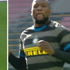Es incontenible: Las carreras de Lukaku en los goles del Inter