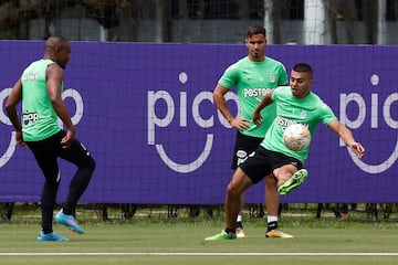 El equipo verdolaga se prepara para enfrentar una intensa semana con dos juegos trascendentales en el Atanasio ante el equipo caleño en el torneo local y Melgar por Copa Libertadores