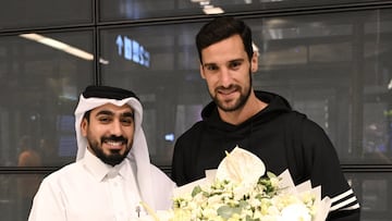 Sergio Rico vuelve al fútbol con Al Gharafa