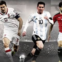Ya hay finalistas al The Best: Lewandowski, Messi y Salah