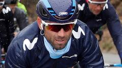 Alejandro Valverde compite en A Trav&eacute;s de Flandes 2018.