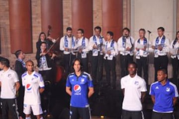 Lanzamiento camiseta Millonarios 2015