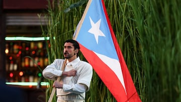 Bad Bunny, durante el Halftime Show en el Super Bowl LX en Levi's Stadium.