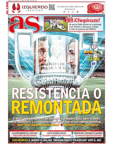 Las portadas de AS de abril