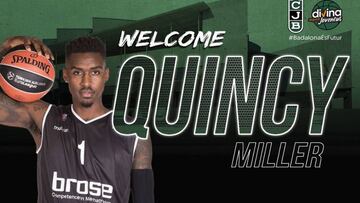 Quincy Miller jugar¨¢ la pr¨®xima temporada en el Joventut