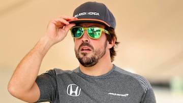 Alonso en Abu Dhabi.