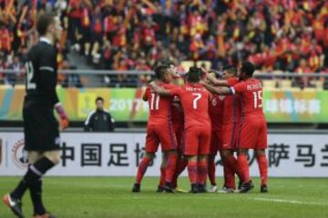 Así celebró la Roja el título de la China Cup