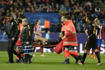 Denayer sale lesionado. 