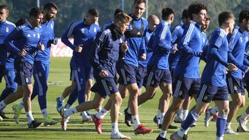 27/10/21 ENTRENAMIENTO REAL OVIEDO
 GRUPO