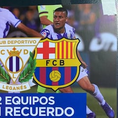 El Leganés tira de recuerdos para agitar Butarque contra el Barça