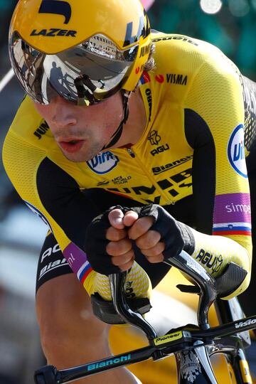 Contrarreloj cargada de emociones en el Giro de Italia 