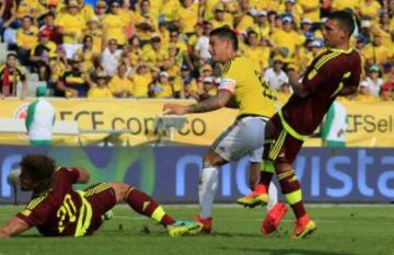 James, sinónimo de gol y alegría en El Metropolitano