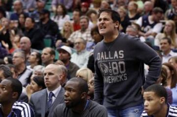 El propietario de los Dallas Mavericks Mark Cuban.